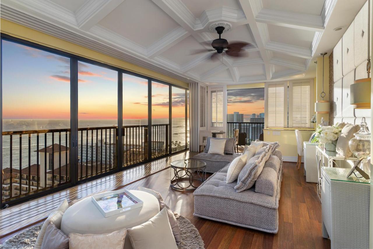 Oceanview Penthouse Suite Honolulu Exterior photo